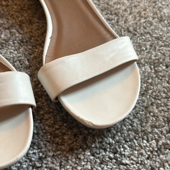 White Flat Wedges - Picture 2 of 4